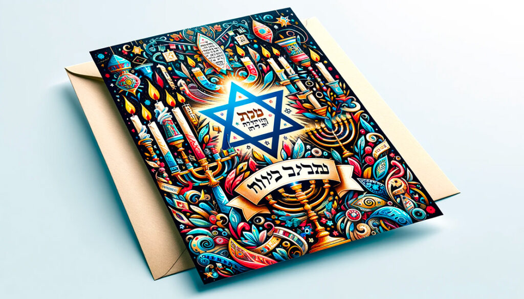 Cartes de Félicitations pour Bar Mitzvah