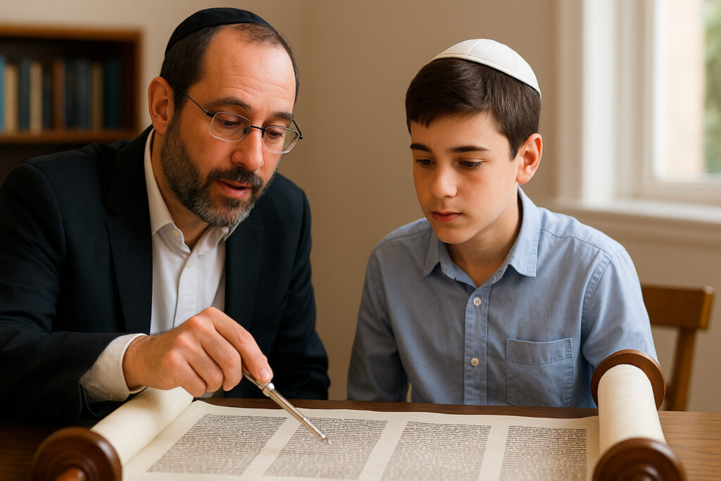 Cours de Torah pour la préparation à la Bar Mitzvah